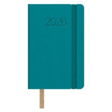 AGENDA 2026 MANHATAN SEMANA VISTA BOLSILLO 8,5 X 13 CM. COLOR VERDE DOHE 12873 - 26 (Espera 4 dias)
